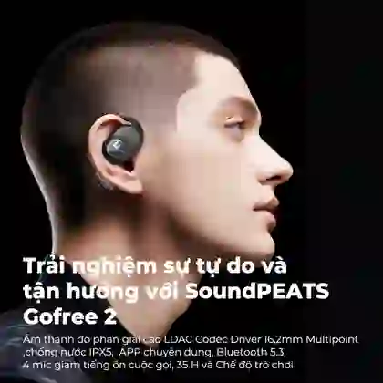Tai Nghe Không Dây Thể Thao Soundpeats Gofree 2 - chung 8
